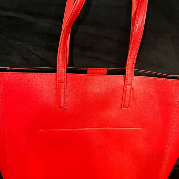 Versace Collection Large Red Tote - Picture 6 of 8